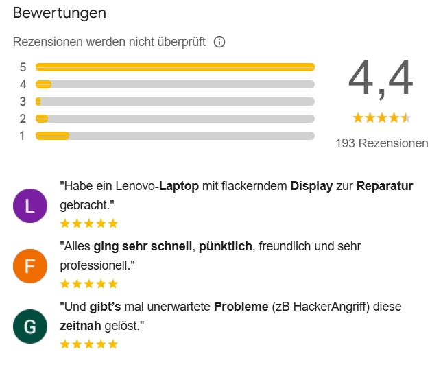 Warum Google-Bewertungen heute so wichtig sind