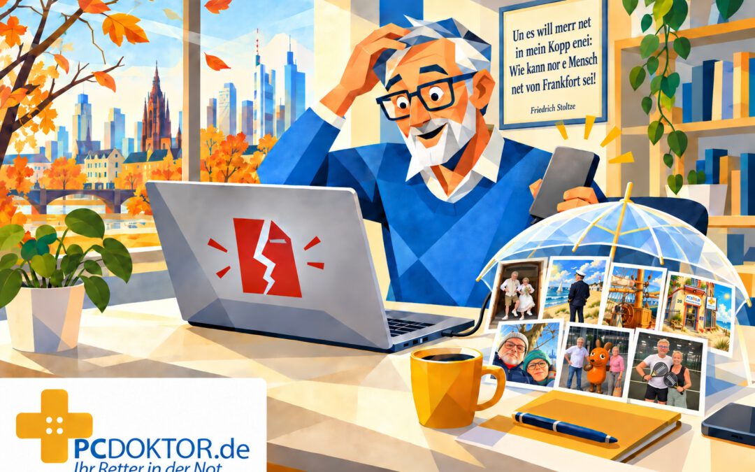 Es lebe das Backup! Die Hoffnung sichert keine Daten.