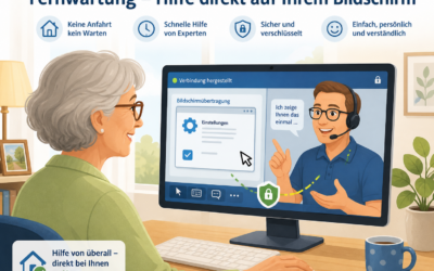 Fernwartung – Hilfe direkt auf Ihrem Bildschirm