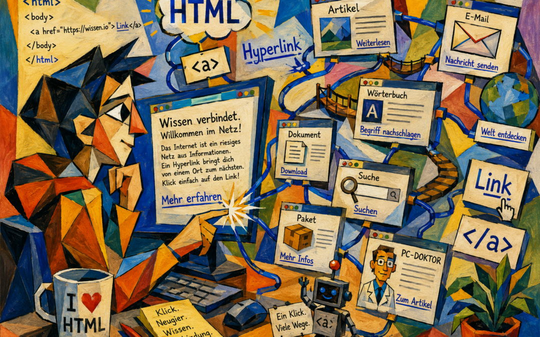HTML, Links und Hyperlinks: Die kleinen blauen Wunder des Internets