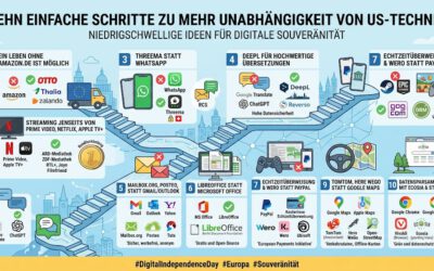 Digitale Unabhängigkeit: Man muss nicht gleich in den Wald ziehen