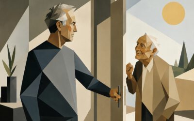 Clint Eastwood und der alte Mann vor der Haustür