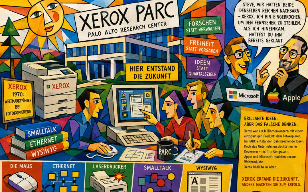 Xerox PARC – Das Forschungslabor, das die Computerwelt veränderte