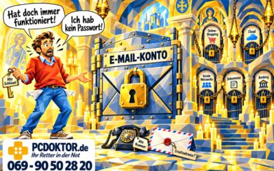 „Ein E-Mail-Passwort hatte ich nie!“ – Doch. Nur hat sich seit Jahren niemand darum gekümmert.